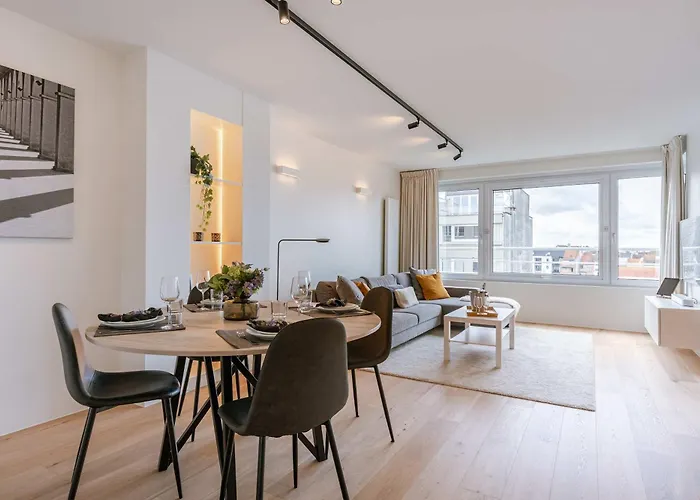 Trendy Dicht Bij De Kust Appartement *